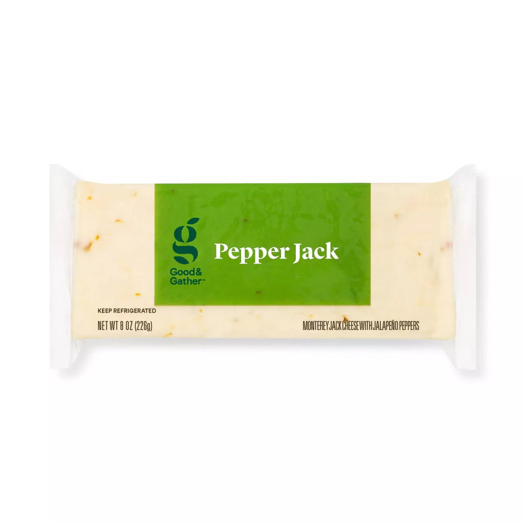 Pepper Jack Cheese 226g - Good & Gather