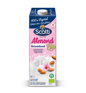 Almond Milk 1L Unsweetened- Scotti