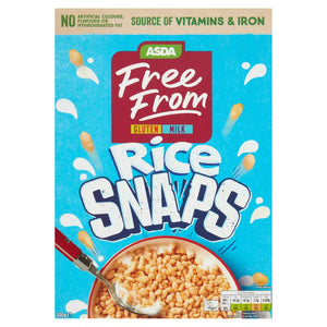 Rice Snaps Cereal Gluten Free 300g- ASDA