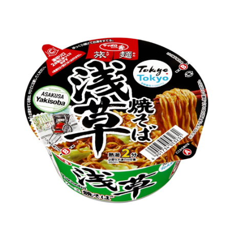 Sapporo Ichiban Asakusa Yakisoba Ramen Bowl 72g- Sanyo