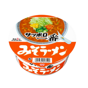 Sapporo Ichiban Miso Ramen Bowl 71g- Sanyo