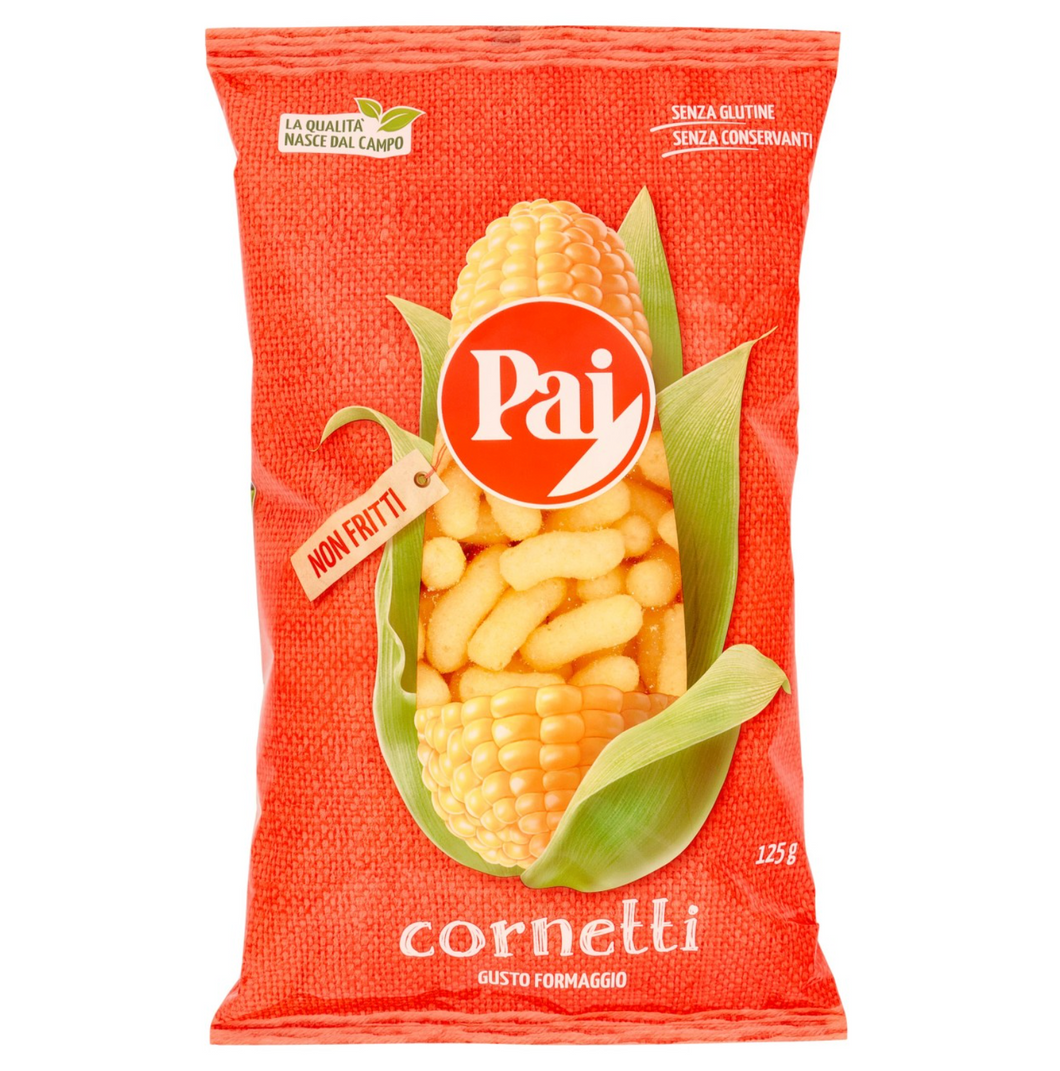 Corn puff with cheese 125g - Pai