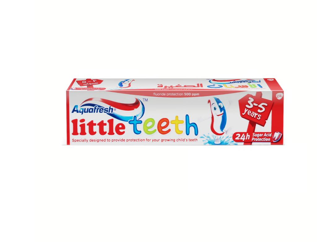 Little Teeth kids toothpaste 50ml - Aqua-fresh