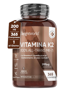 Vitamin K2 MK7 200µg - Weightworld - PREORDER
