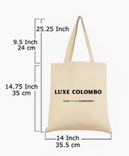 Load image into Gallery viewer, Tote Bag - Luxe Colombo
