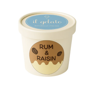 Rum & Raisin Gelato 100g - Il Gelato