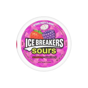 Strawberry Mixed Berry Sugar Free Mints 42g- ICE BREAKERS