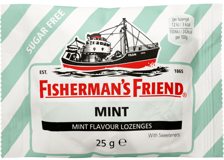 Sugar Free Mint Lozenges 25g- Fisherman’s Friend