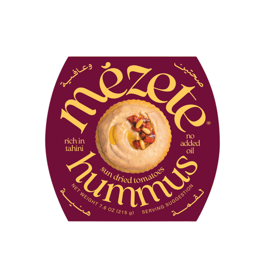 Gourmet Hummus with sundried tomatoes 215g - Mézete