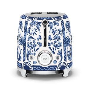 Mediterranean Blue Toaster 2 Slices - Smeg & Dolce&Gabbana
