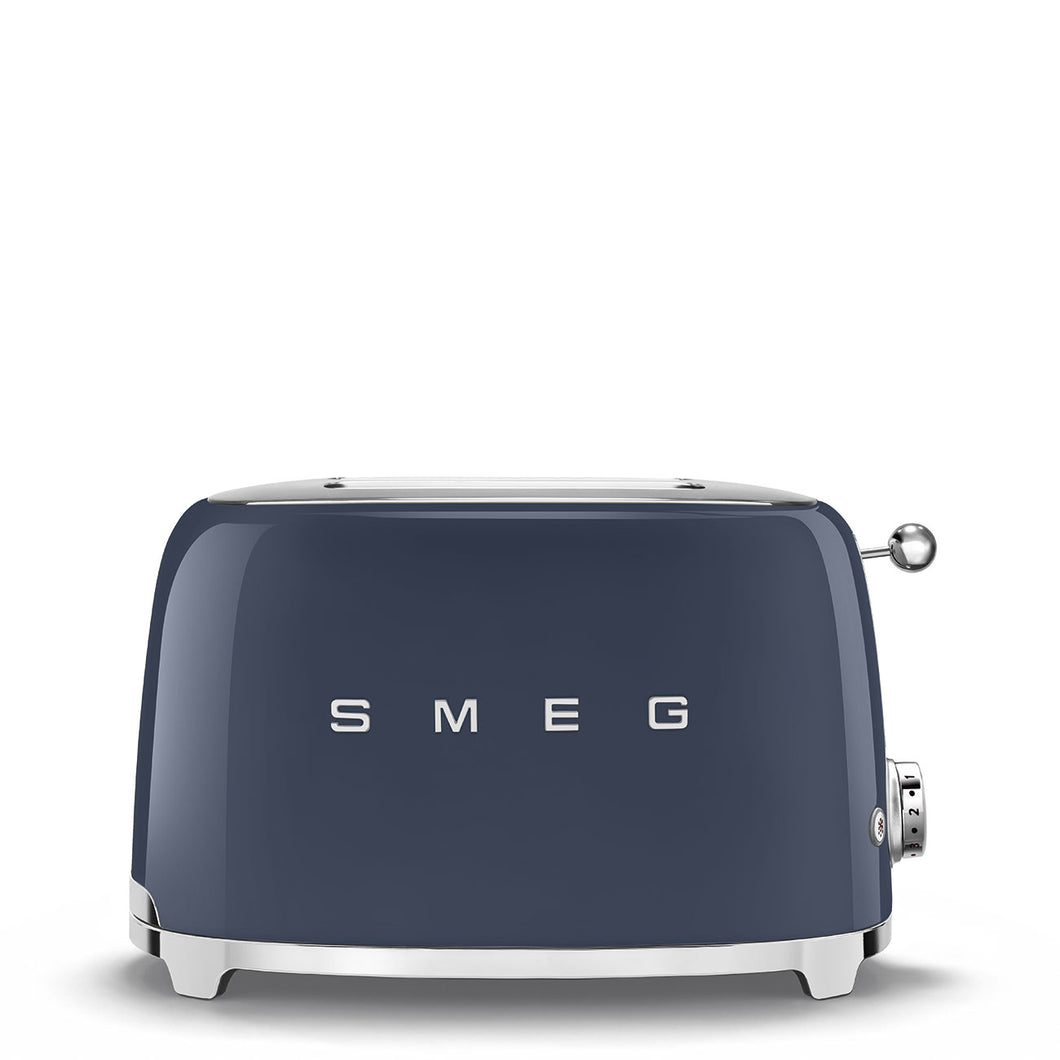 Navy Blue 2 Slice Toaster - SMEG