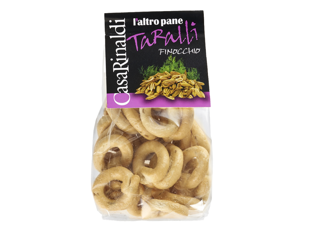 Taralli with fennel 200g - Casa Rinaldi
