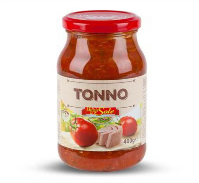 Pasta Sauce with Tuna 400g - Delizie dal Sole