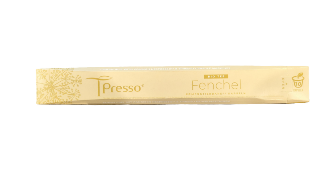 Tpresso Fenchel Nespresso Compatible capsules - La Natura