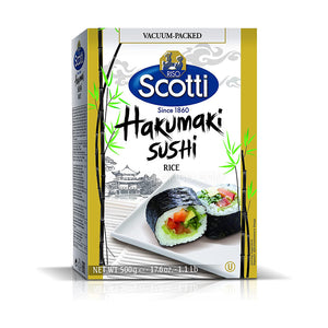 Scotti Hakumaki Sushi Rice Vacuum packed 500g