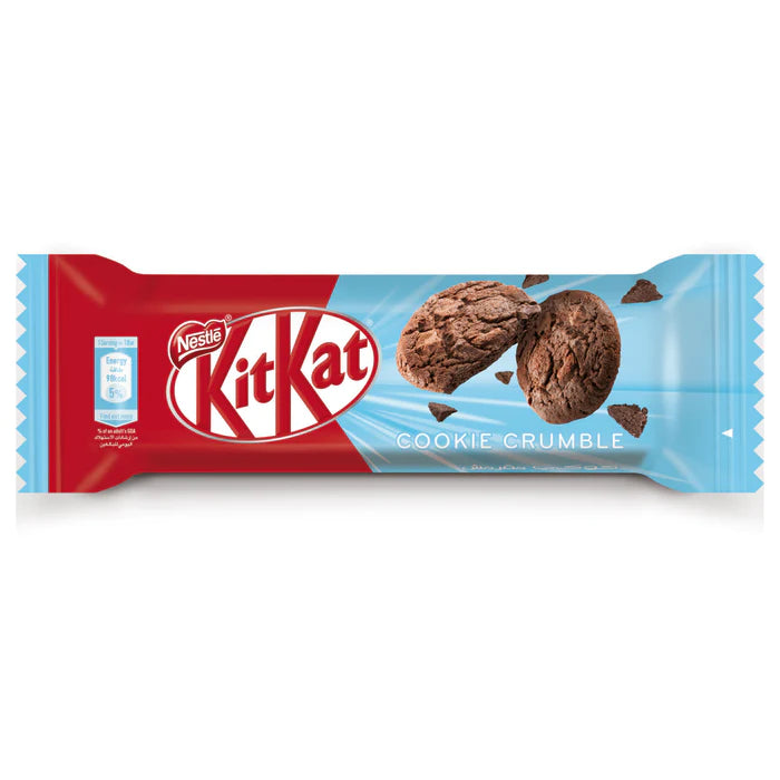 Kitkat cookie crumble 2 fingers