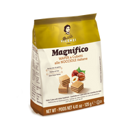 Hazelnut wafer cubes 125g - Vicenzi