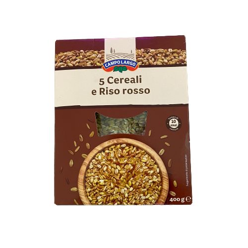 5 Cereals with Red Rice 400g- Campo Largo