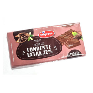 Fondant 72% Dark Chocolate 100g- Migross(Italy)