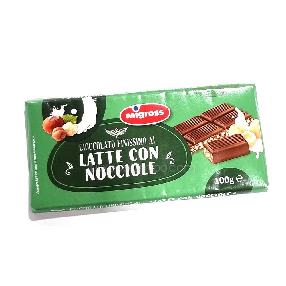 Hazelnut Chocolate 100g- Migross