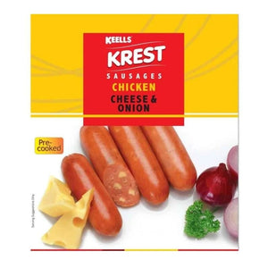 Cheese & Onion Chicken Sausage 250 - Krest