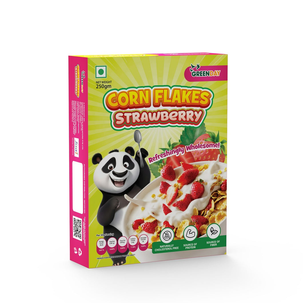 Strawberry Flakes 250g - Greenday
