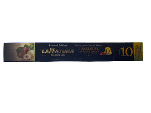 Hazelnut Espresso Crema coffee capsules - La Natura