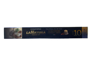Coconut Espresso Crema coffee capsules - La Natura