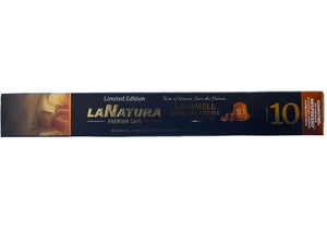 Caramel Espresso Crema coffee capsules - La Natura