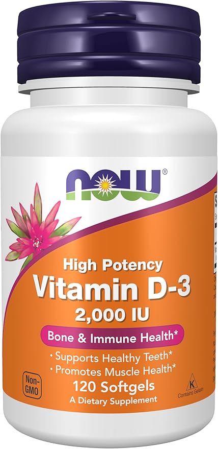Vitamin D-3 2000  240 tablets -  NOW