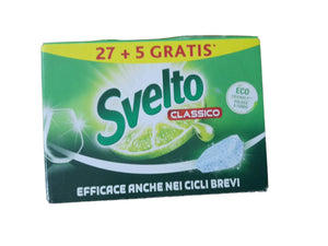 Dishwashing Capsules 32Pcs - Svelto