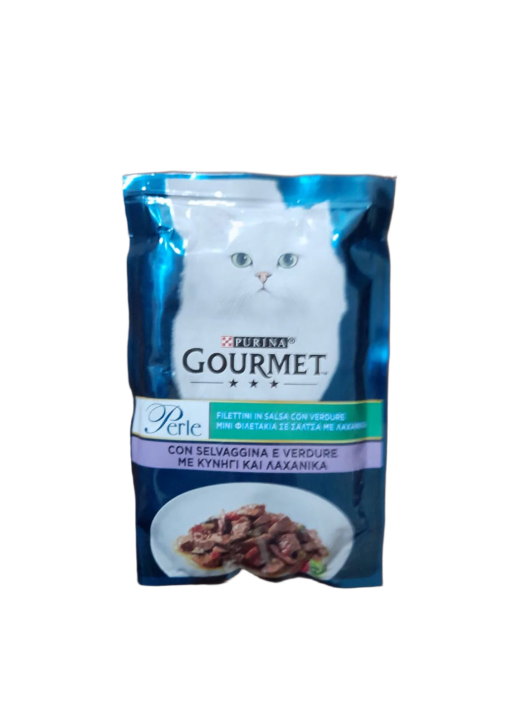 Cat food Game meat & Vegetables 85g - Gourmet