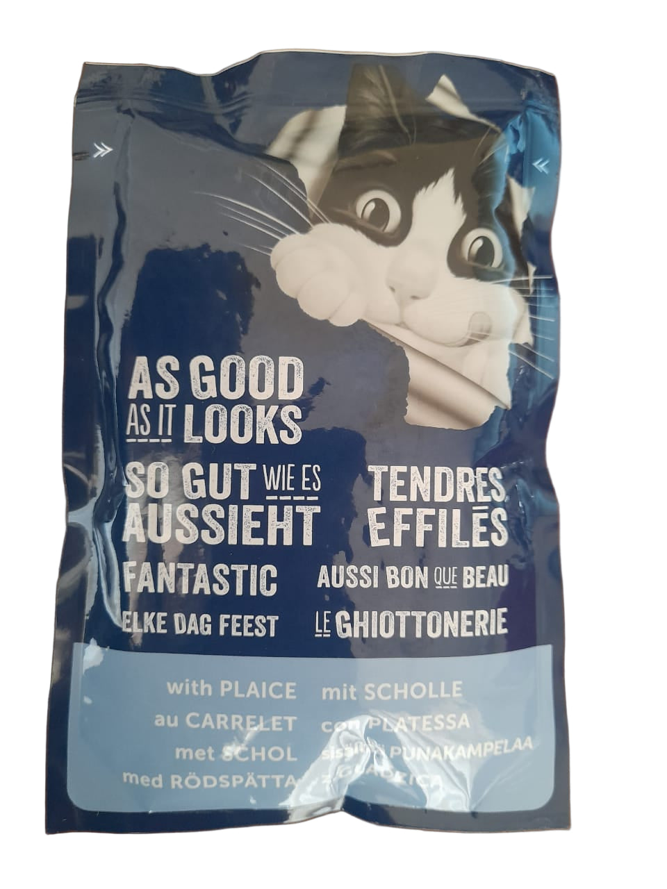 Cat food Le Preferite Plaice in jelly 85g - Felix Original