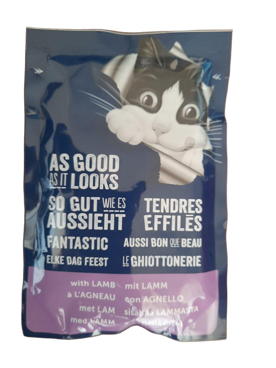 Cat food Le Preferite Lamb in jelly 85g - Felix Original