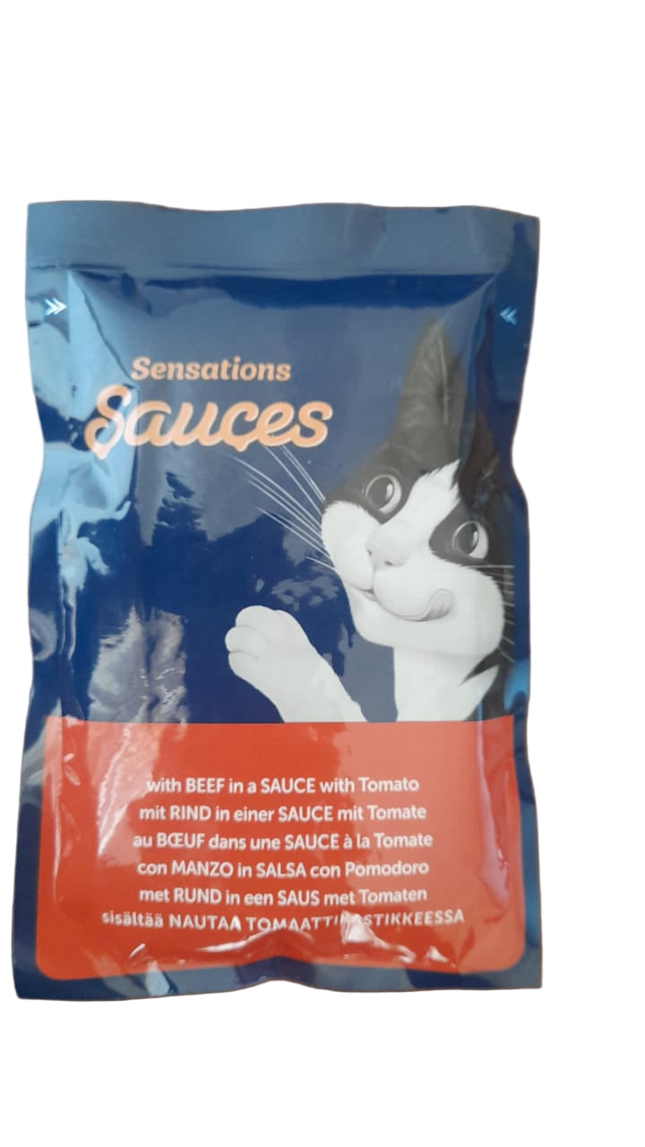 Cat food Sensations Beef in Sauce   85g - Felix Original