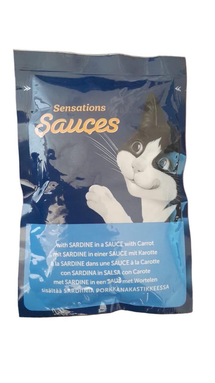 Cat food Sensations Sardine in Sauce   85g - Felix Original
