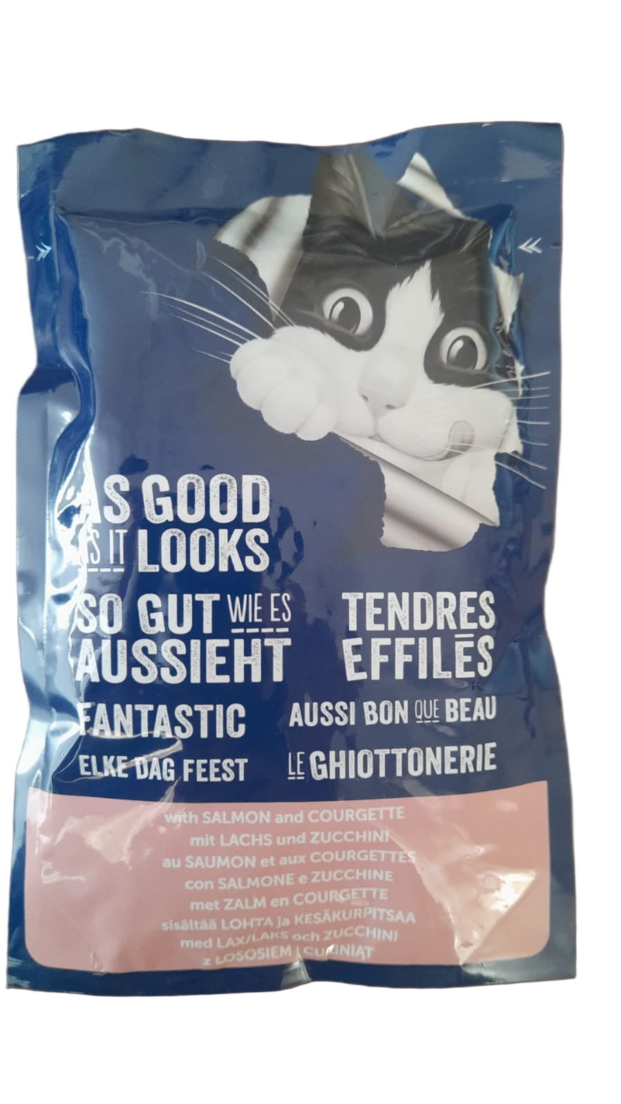 Cat food Le Preferite Salmon And zucchini   in jelly 85g - Felix  Felix Purina