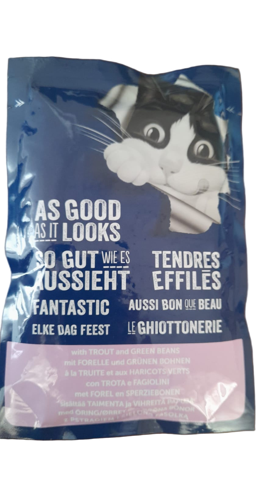 Cat food Le Preferite Trout And Green Beans in jelly 85g - Felix Purina
