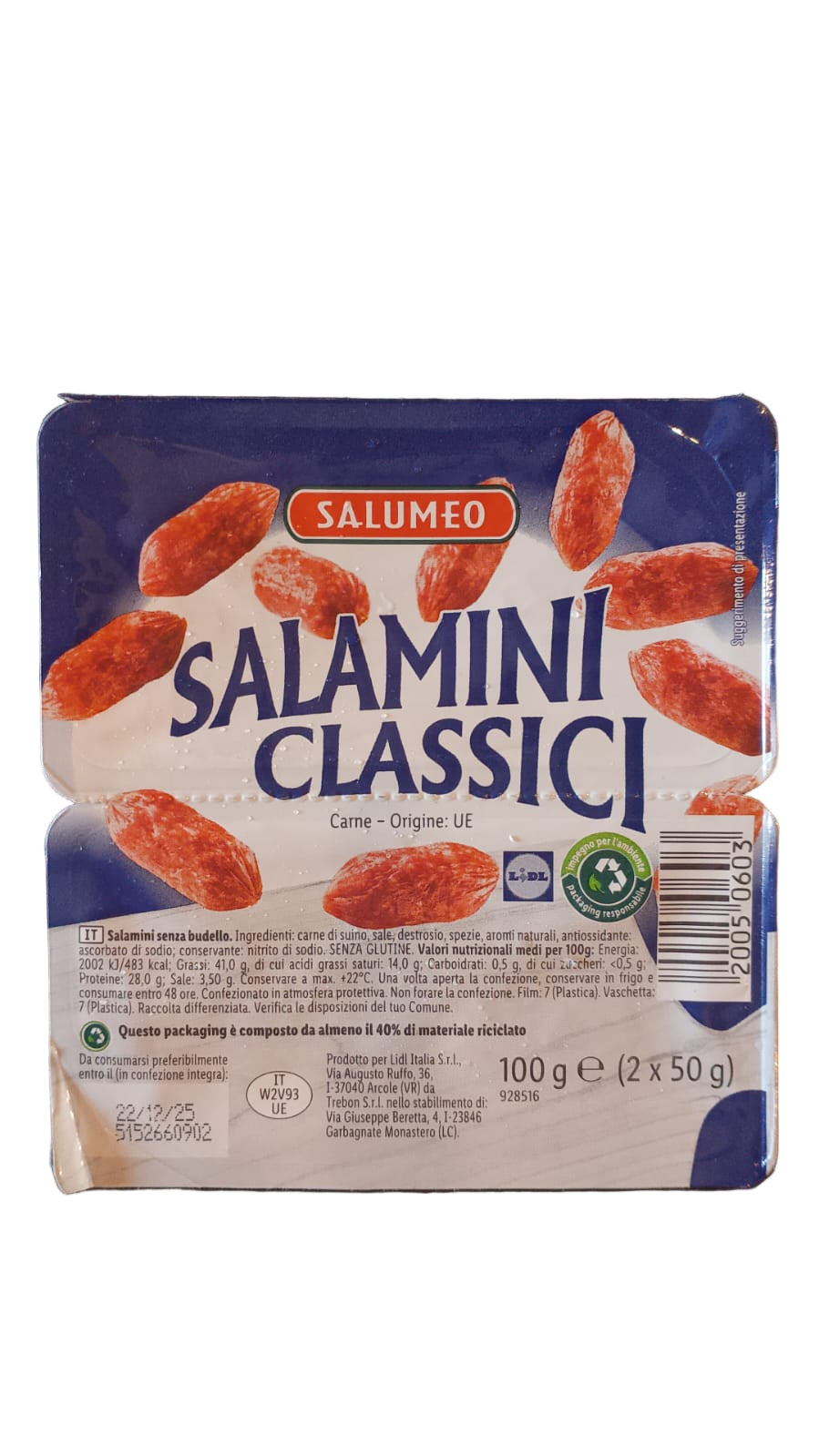 Salamini Classici 100g