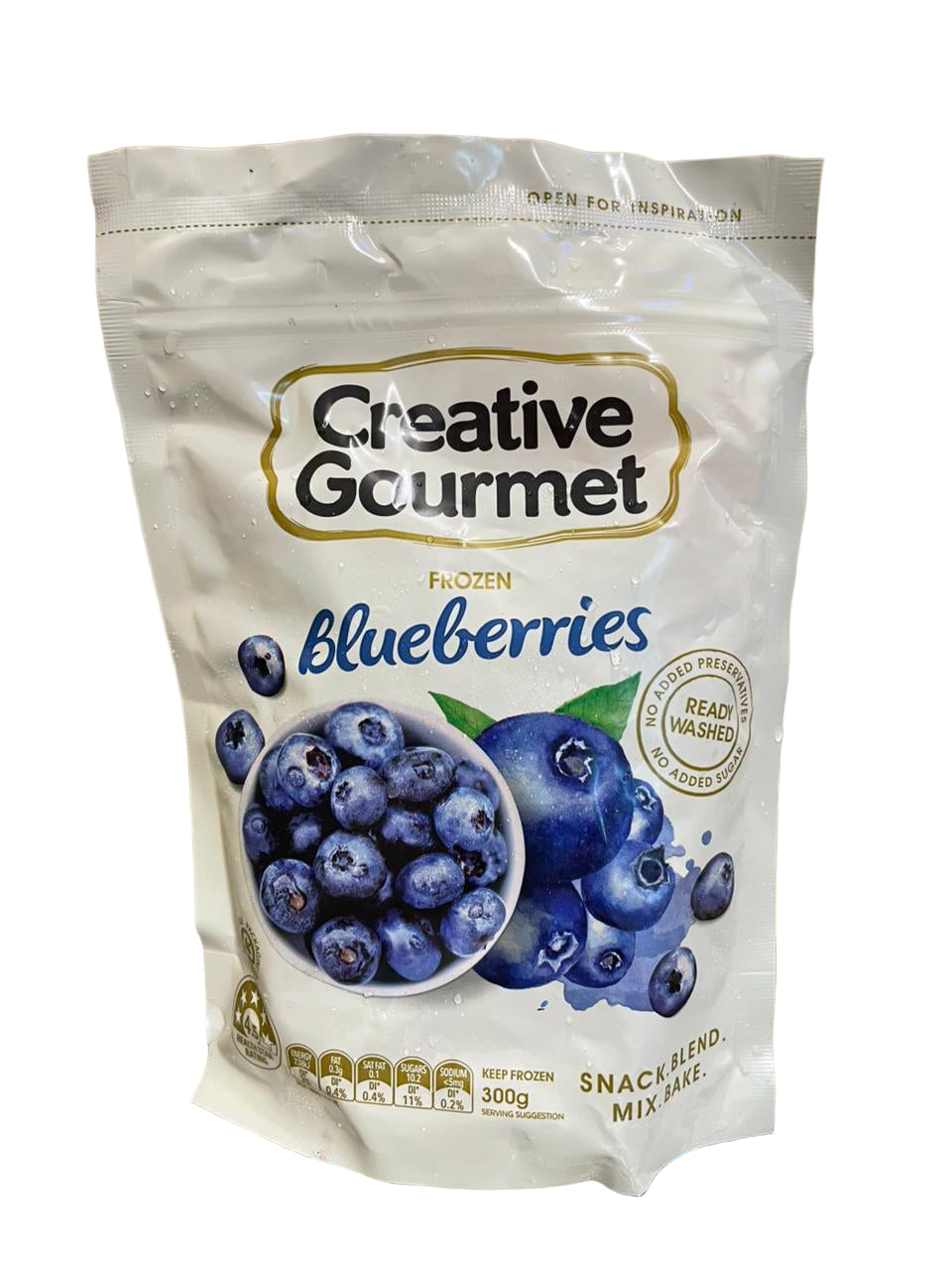 Frozen Blueberries 300g - Creative Gourmet