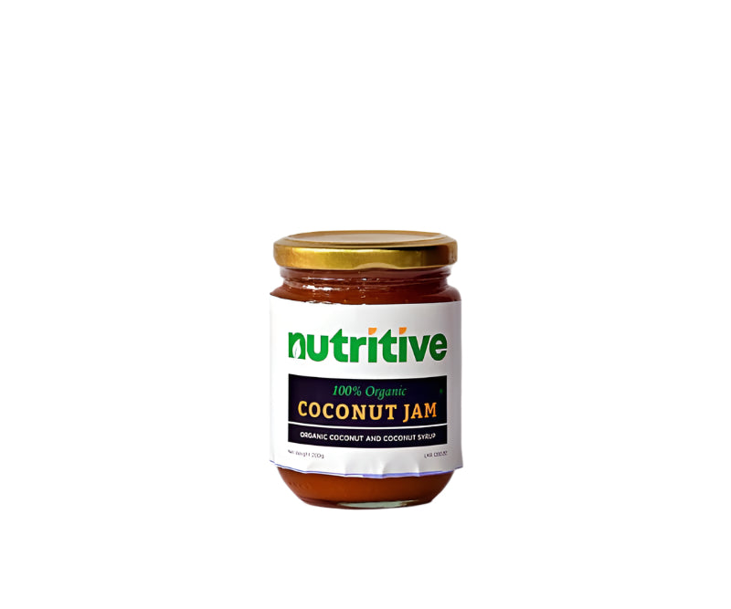 100% Organic Coconut Jam 200g - Nutritive