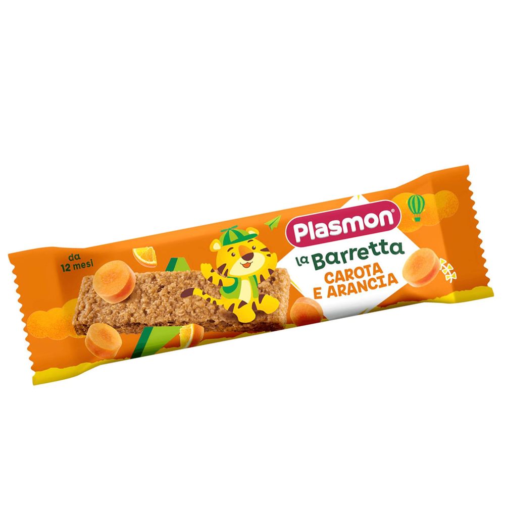 Plasmon Carrot and Orange Bar 20g - from 12 months