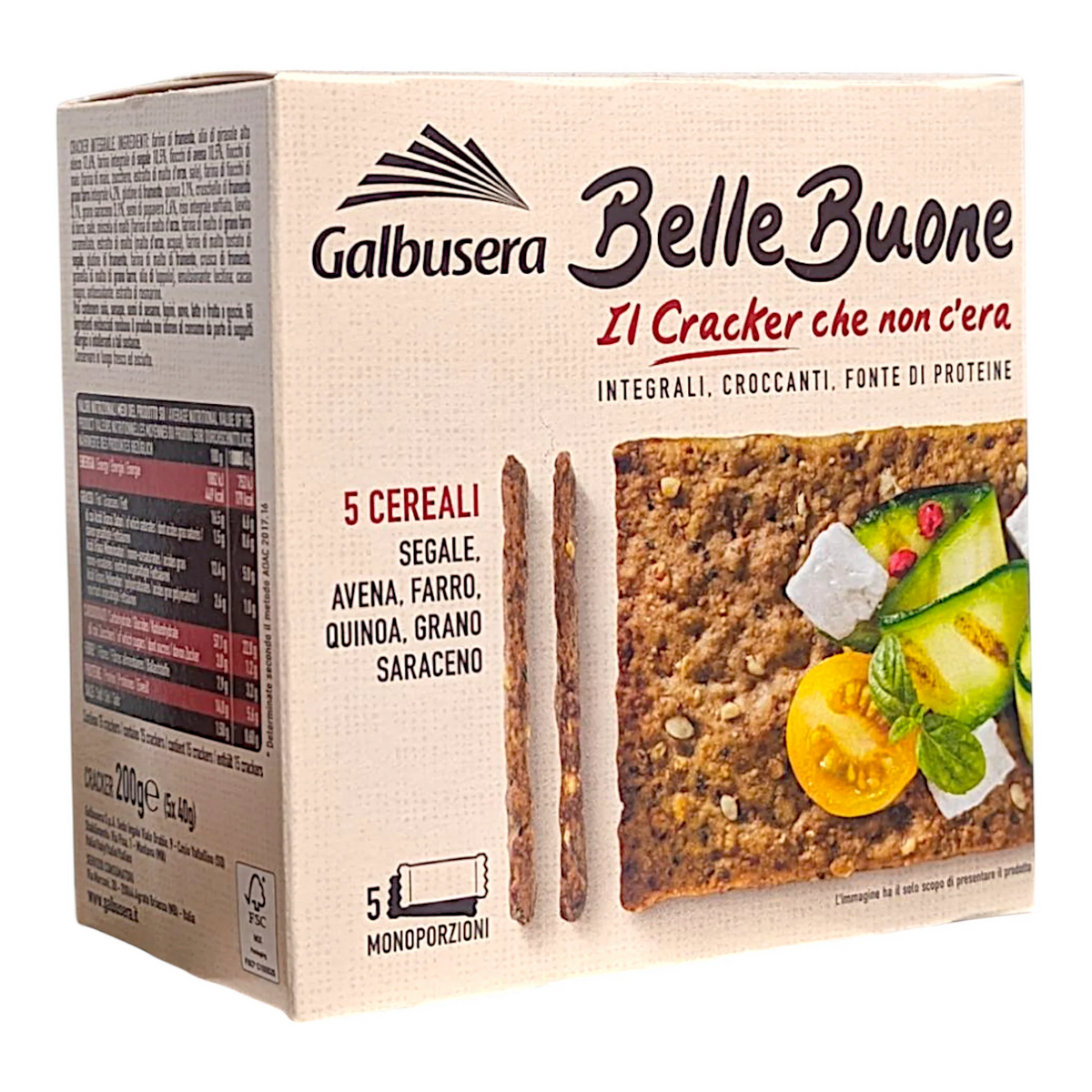 Galbusera BelleBuone Cracker 5 Cereali