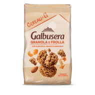 Granola and shortcrust pastry with apricot, orange and almonds 300g - Galbusera