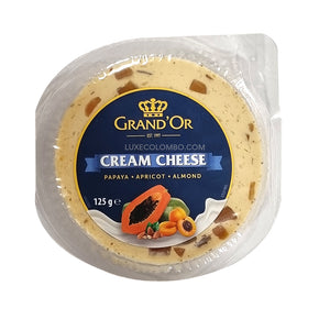 Papaya, Apricot & Almond Cream Cheese 125g - Grand'Or
