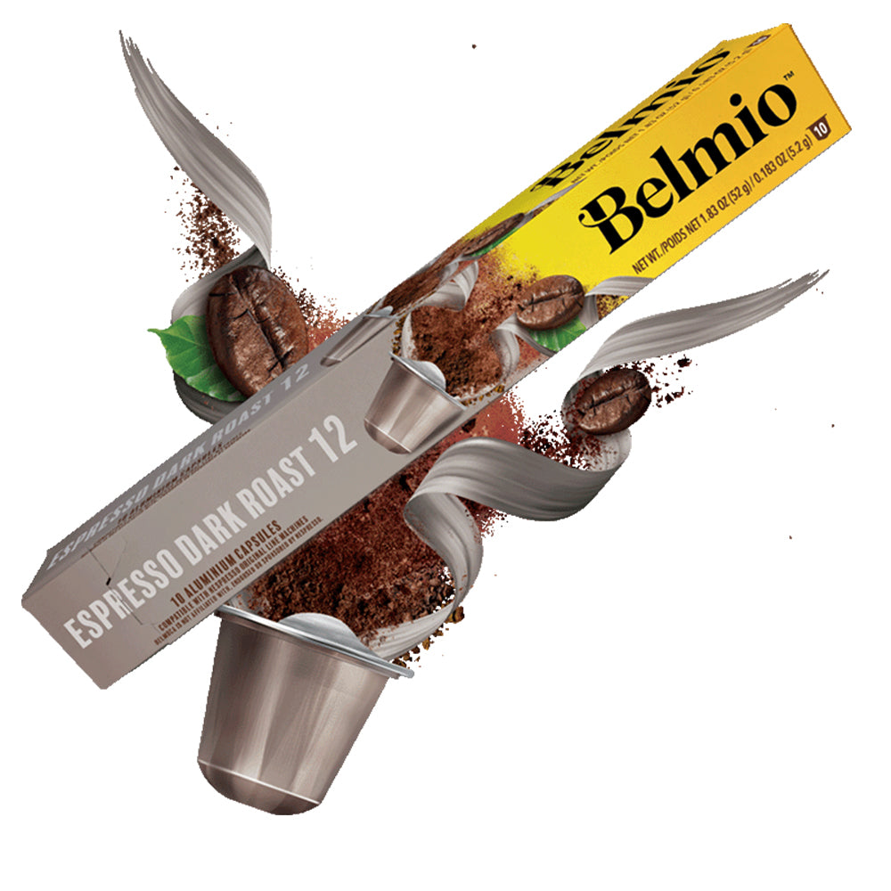 Espresso Dark Roast 10 Coffee Capsules - Belmio (From Belgium)