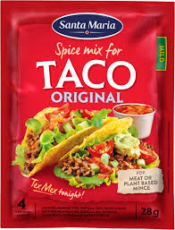 Seasoning Mix For Taco Original 28g  - Santa Maria