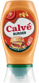 Burger Sauce top down 250ml - Calve