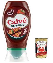 BBQ Sauce top down 250ml - Calve