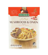 Mushroom & Onion Pasta 120g - SanRemo